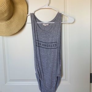 F21 bodysuit "los angeles" in Small